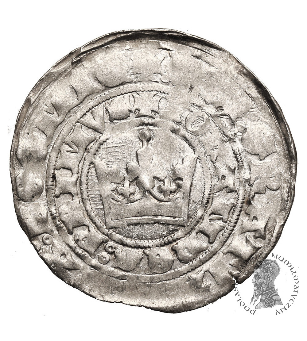Czechy, Jan I Luksemburski 1310-1346. Grosz praski bez daty, Kutná Hora