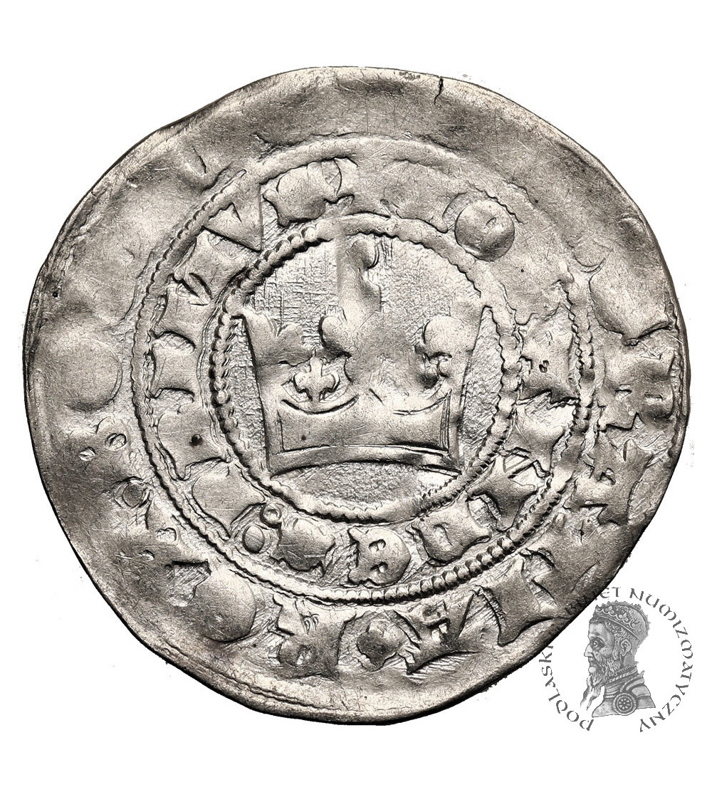 Czechy. Jan I Luksemburski, 1310-1346. Grosz praski bez daty, Kutná Hora