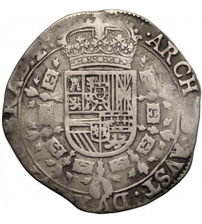 Niderlandy Hiszpańskie, Brabant (Belgia). Filip IV, 1621-1665. 1/2 Patagona 1651, Bruksela