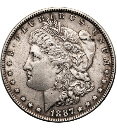 USA. Morgan dolar 1887, Filadelfia