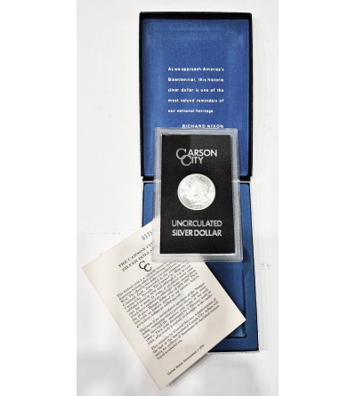 USA. 1883 CC Morgan Dollar, Carson City