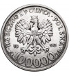 Polska. 100000 złotych 1990, Solidarność, typ B (bez litery L)