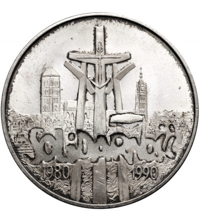 Polska. 100000 złotych 1990, Solidarność, typ A