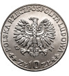 Polska, PRL (1952-1989). 10 złotych 1971, F.A.O. chleb dal świata - próba