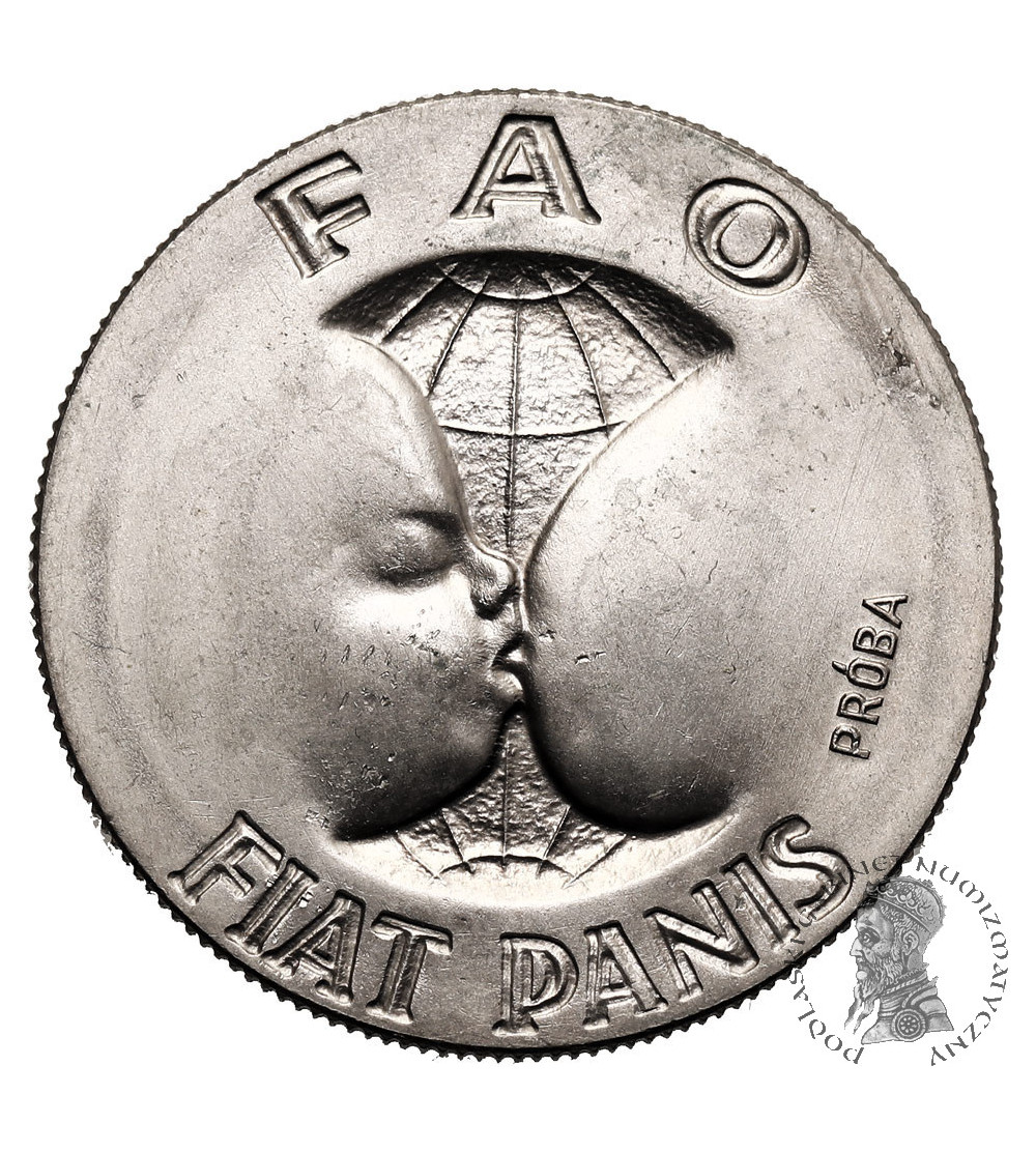 Poland, PRL (1952-1989). 10 Zlotys 1971 F.A.O. Fiat Panis - proba