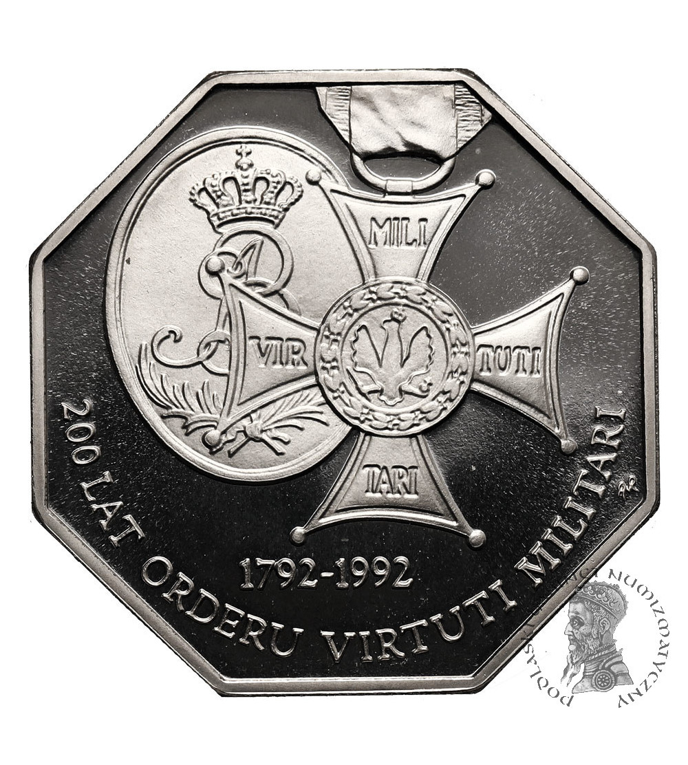 Poland. 50000 Zlotys 1992, 200th Anniversary of the Order of Military Valour - Proof