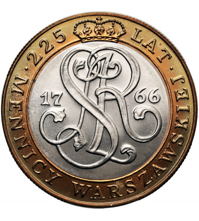 Poland. 20000 Zlotys 1991, 225th Anniversary of the Warsaw Mint - Proof