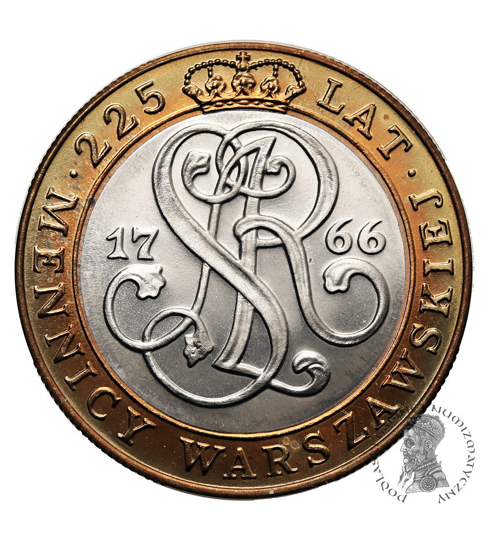 Poland. 20000 Zlotys 1991, 225th Anniversary of the Warsaw Mint - Proof