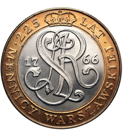 Poland. 20000 Zlotys 1991, 225th Anniversary of the Warsaw Mint - Proof