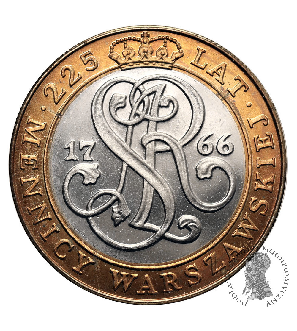 Polska. 20000 złotych 1991, 225 lat Mennicy Warszawskiej - Proof
