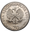 Poland, PRL (1952–1989). 20 Zlotys 1983, Marceli Nowotko