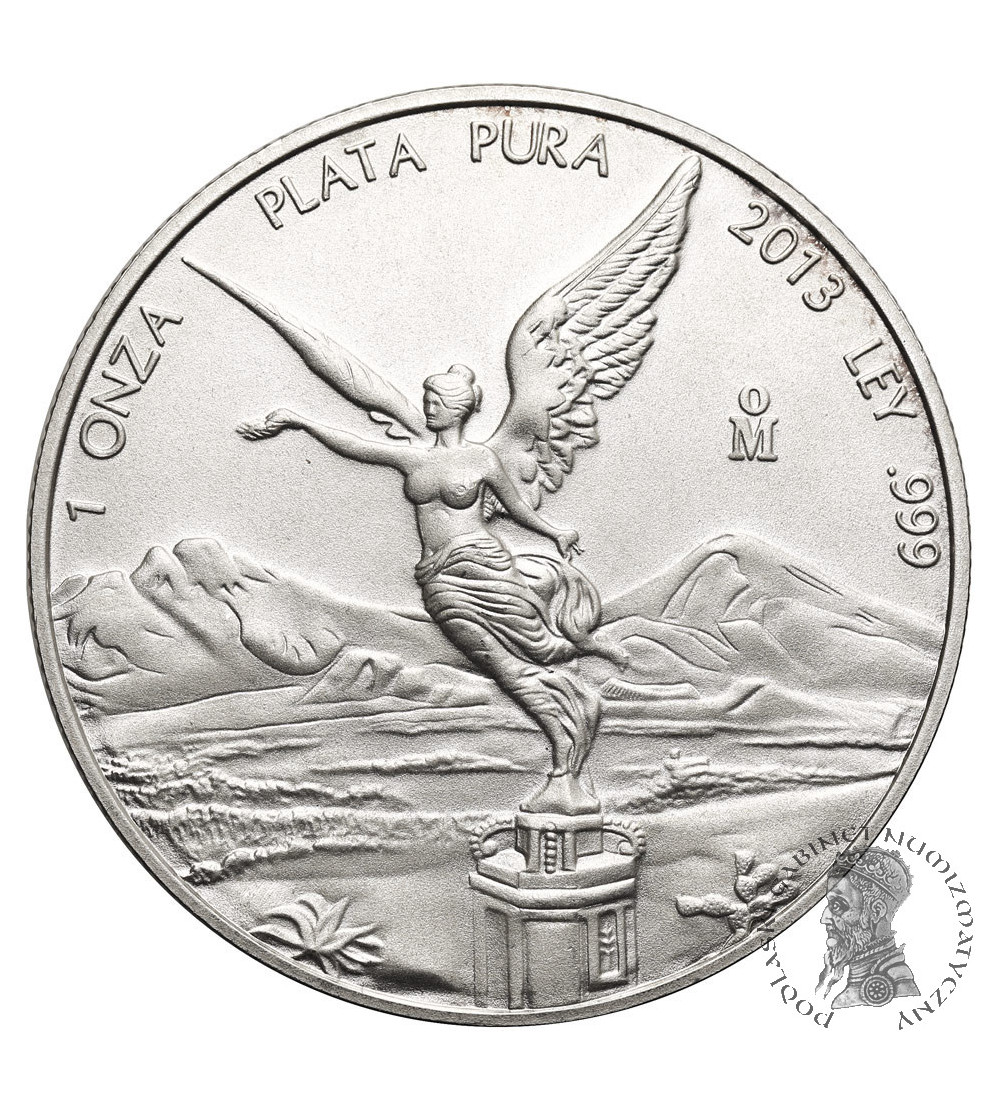 Meksyk. 1 Onza 2013, Libertad - Ag 1 Oz .999