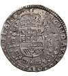 Spanish Netherlands (Belgium), Flandren. Philippe IV, 1621-1665. 1/2 Patagon 1646, Brugge Mint