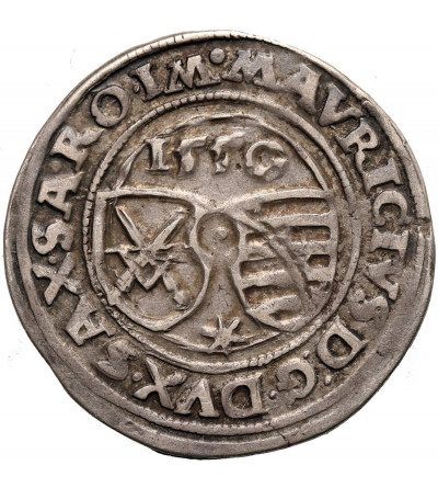 Niemcy, Saksonia. Moritz, 1547-1553. 1/4 talara 1550, Freiburg