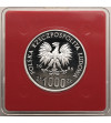Poland, PRL (1952-1989). 1000 Zlotys 1986, Environmental Protection - Owl (PROBA / PATTERN)