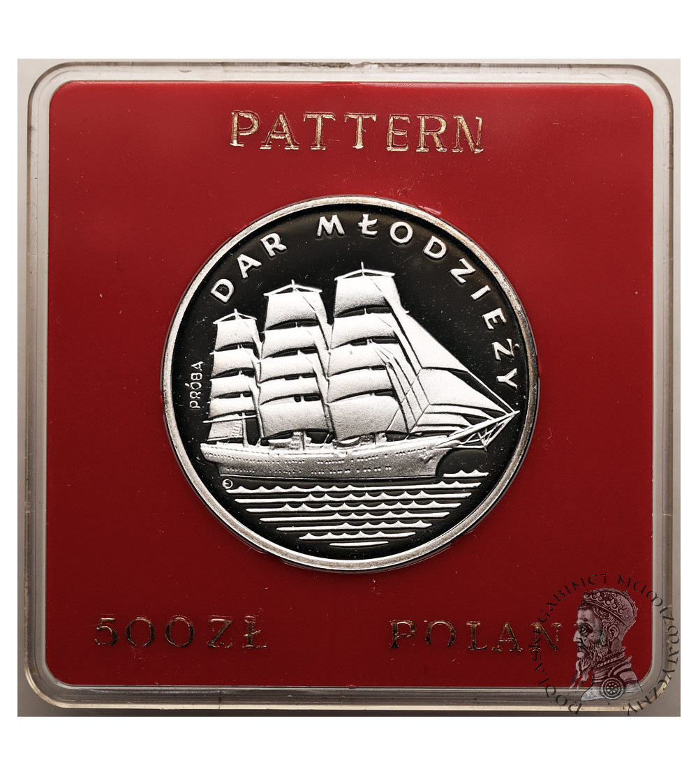 Polska, PRL (1952-1989). 500 złotych 1982, Dar Młodzieży - Próba