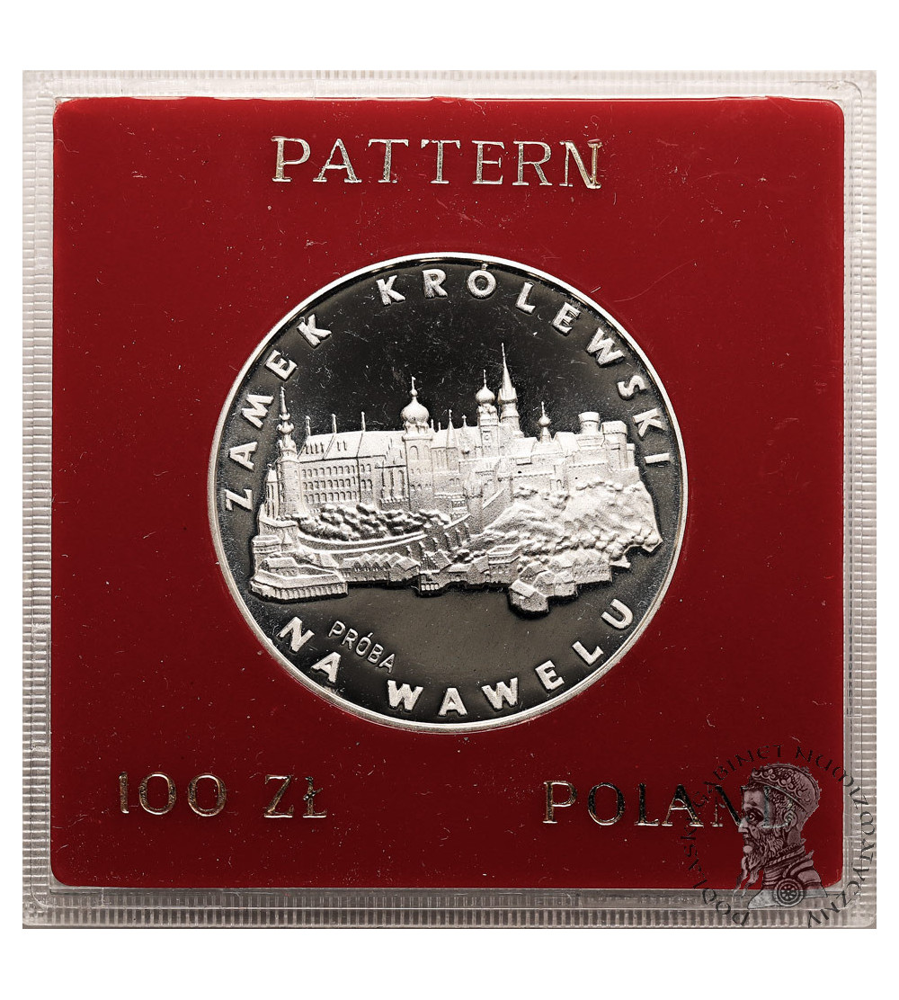 Poland, PRL (1952-1989). 100 Zlotys 1977, Wawel Royal Castle of Krakow (PROBA / PATTERN)