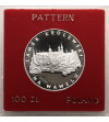 Poland, PRL (1952-1989). 100 Zlotys 1977, Wawel Royal Castle of Krakow (PROBA / PATTERN)