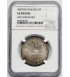 Meksyk, Pierwsza Republika. 4 Reale, 1863 Go YF, Guanajuato - NGC AU Details
