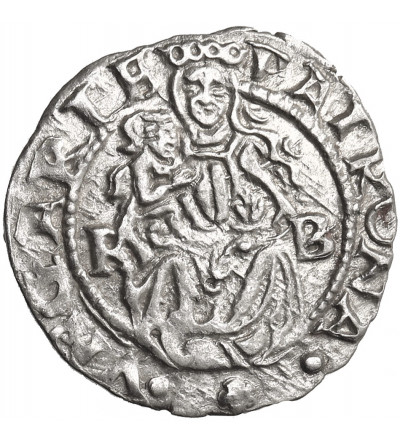 Węgry, Ferdynand I (1526-1564). Denar 1562 KB, Kremnica