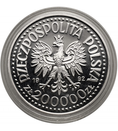Poland. 200000 Zlotys 1992, Władysław III Warneńczyk (bust) - Proof