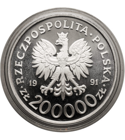 Poland. 200000 zlotys 1991, The 200th anniversary of the Constitution of May 3, 1791 - Proof