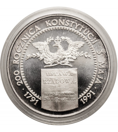 Poland. 200000 zlotys 1991, The 200th anniversary of the Constitution of May 3, 1791 - Proof