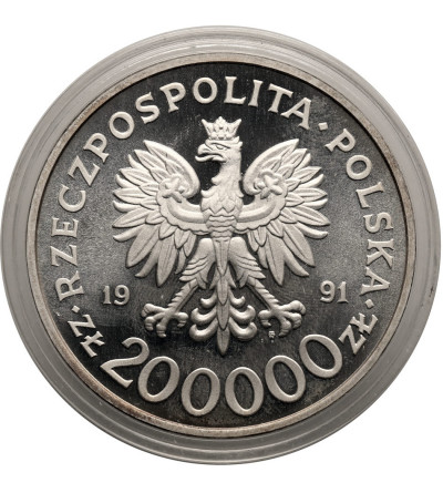 Poland. 200000 zlotys 1991, The 200th anniversary of the Constitution of May 3, 1791 - Proof