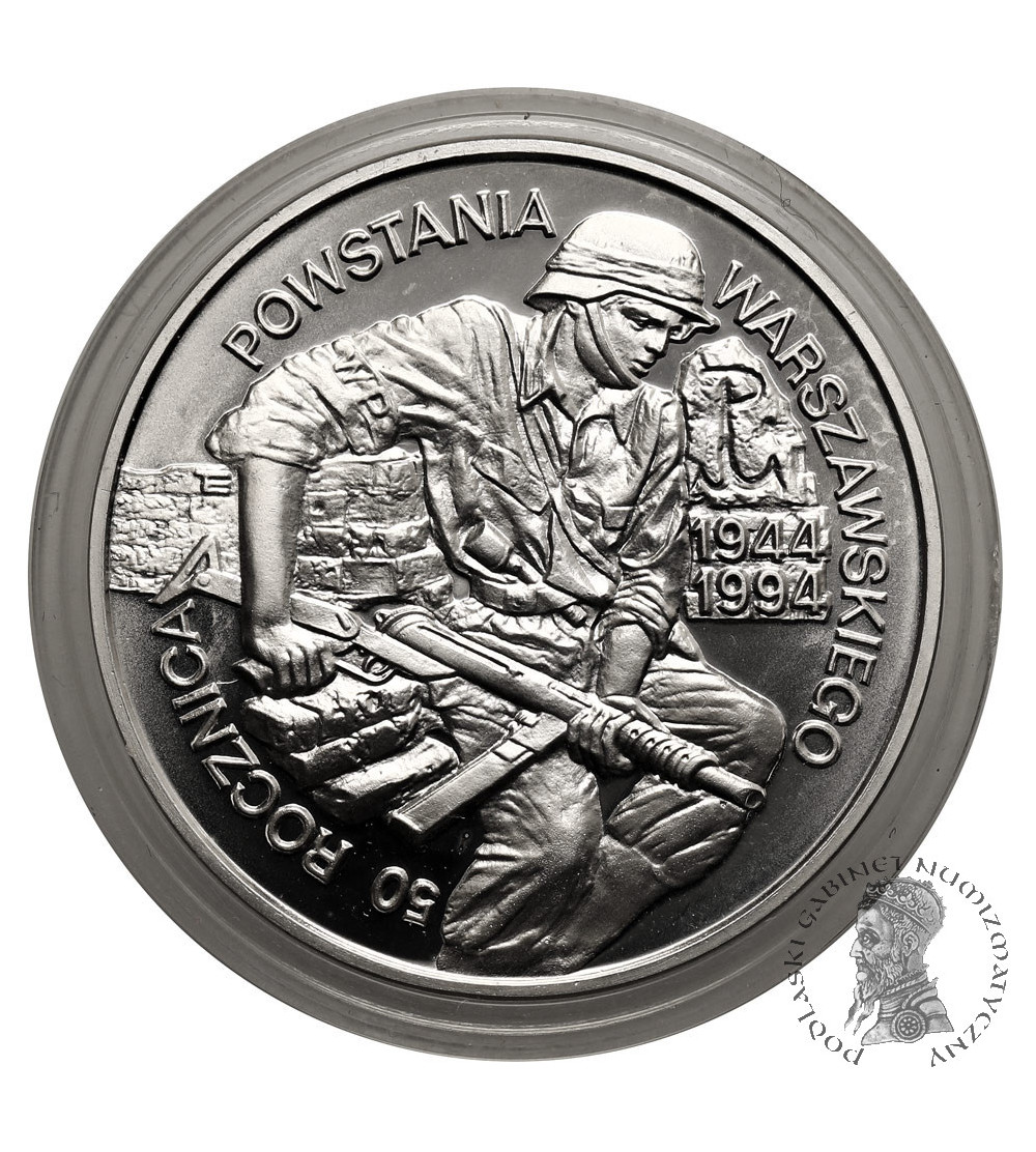 Poland. 100000 Zlotys 1994, 50th Anniversary of the Warsaw Uprising