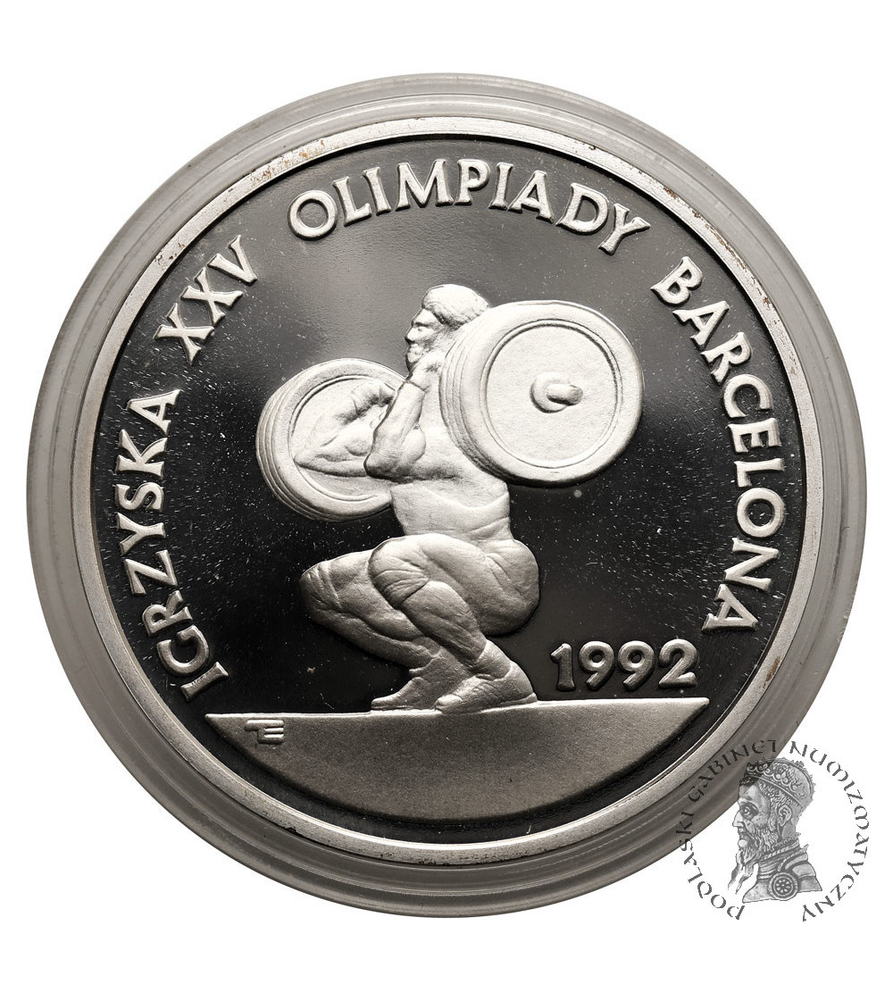 Poland. 200000 Zlotys 1991, Barcelona 1992 - XXV Olympics, Silver Proof