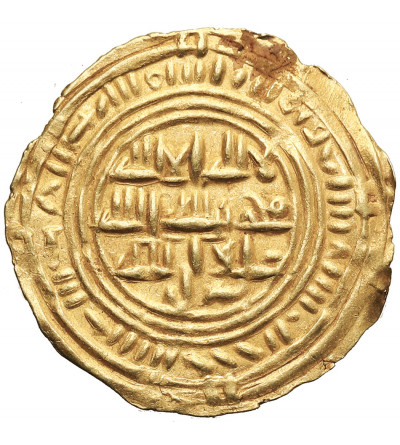 Imitation of Sulayhid AV 1/2 Dinar, Zabí­d, (Yemen ) in the name of the al-Mukarram Ahmad, AH 459-477 / AD 1067-1084