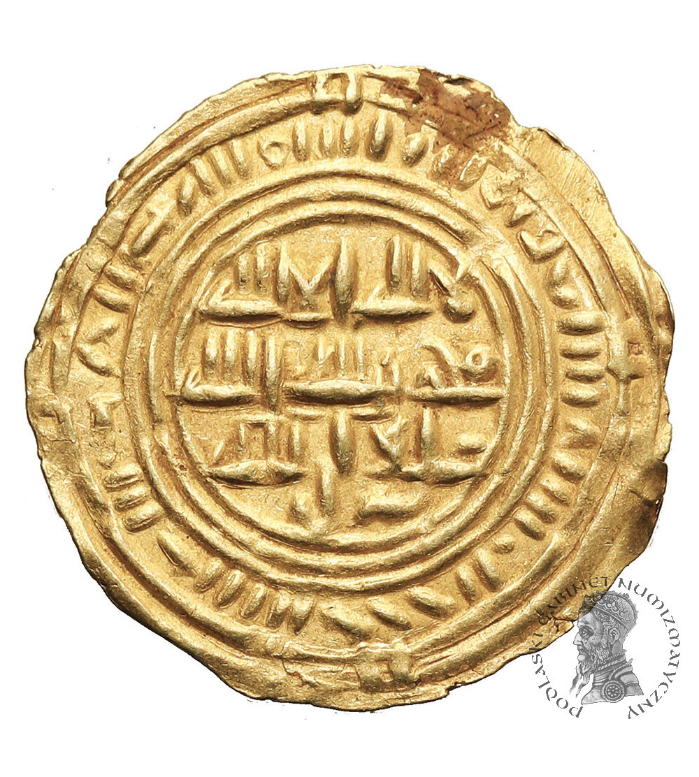 Imitation of Sulayhid AV 1/2 Dinar, Zabí­d, (Yemen ) in the name of the al-Mukarram Ahmad, AH 459-477 / AD 1067-1084