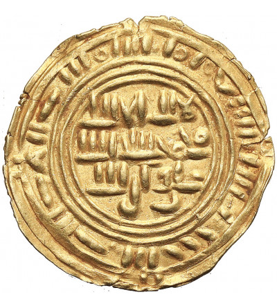 Imitation of Sulayhid AV 1/2 Dinar, Zabí­d, (Yemen ) in the name of the al-Mukarram Ahmad, AH 459-477 / AD 1067-1084