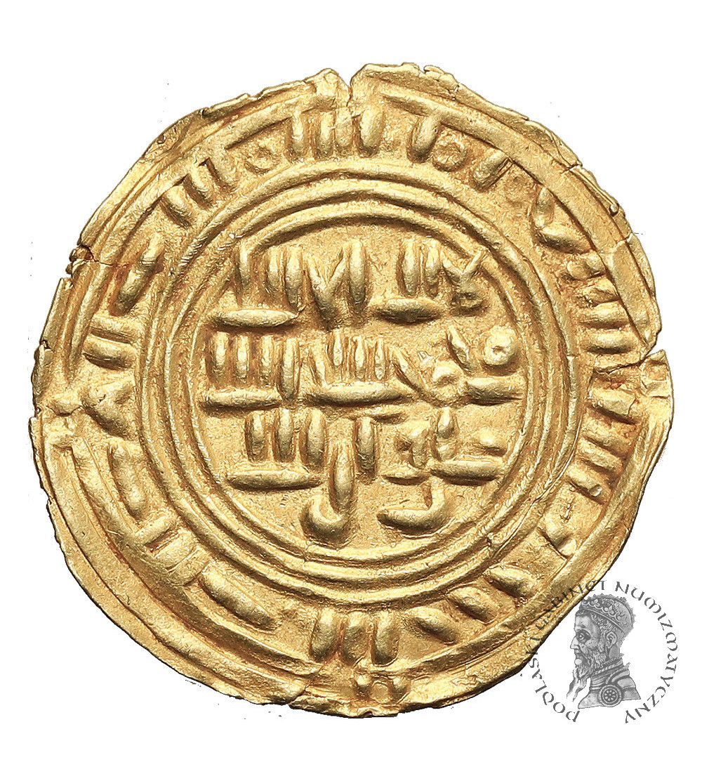 Etiopia. Imitacja złotego 1/2 dinara Sulayhid, (Jemen), w imieniu al-Mukarram Ahmad, AH 459-477 / AD 1067-1084