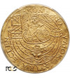 Netherlands, Province of Utrecht (1581-1795). AV Rose Noble / Rozenoble, no date (1600-1601), Utrecht Mint - PCGS AU 58