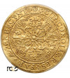 Niderlandy, Prowincja, Utrecht (1581-1795). AV Rozenoble (Rosenoble), bez daty (1600-1601), mennica Utrecht - PCGS AU 58