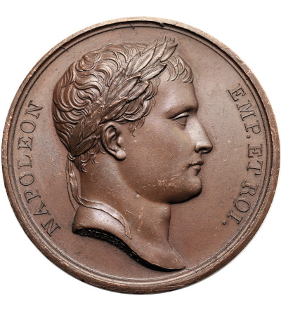Francja / Śląsk, Napoleon I Bonaparte. Medal upamiętniający podbój Śląska w 1807 r.