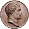 France, Napoleon I Bonaparte. Bronze medal 1805 commemorating the coronation of Napoleon as King of Italy in Milano