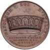 Francja, Napoleon I Bonaparte. Medal 1805 upamiętniający koronację Napoleona na króla Włoch w Mediolanie