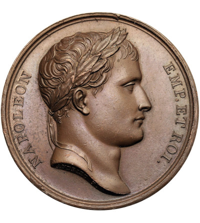 France, Napoleon I Bonaparte. Medal 1809 commemorating the Battle of Raab