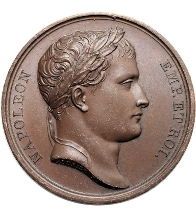 France, Napoleon I Bonaparte. Medal 1809 commemorating the Battle of Raab