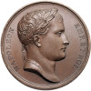 Francja, Napoleon I Bonaparte. Medal 1809 upamiętniający bitwę pod Raab