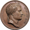 France, Napoleon I Bonaparte. Bronze medal 1807 commemorating the creation of the Kingdom of Westphalia