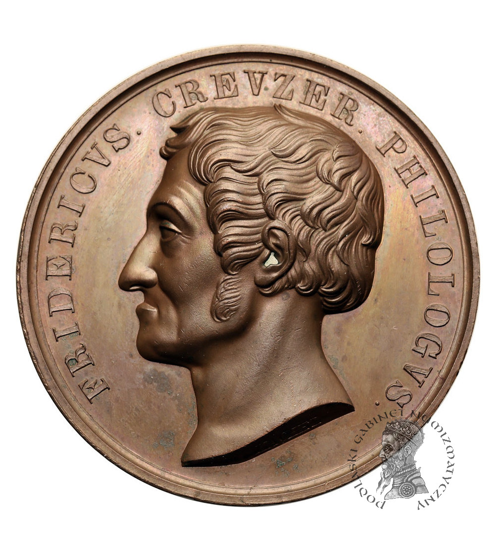 Niemcy. Medal 1844 im. profesora Friedricha Creuzera na 40-lecie jego pracy na Uniwersytecie w Heidelbergu