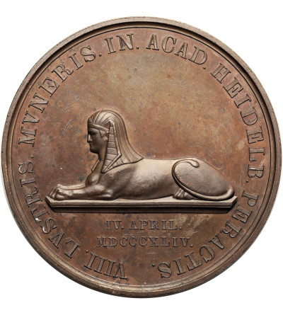 Germany. Medal 1844 in honour of Professor Friedrich Creuzer, the 40th anniversary of his work at the University of Heidelberg