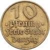 Gdansk, (Danzig / Free City of Gdansk). 10 Pfennig 1932, Codfish
