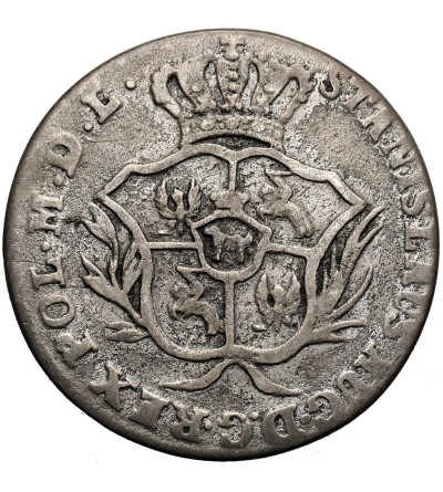 Poland. Stanislaw August Poniatowski 1764-1795. Silver 2 Grosze (Polzlotek) 1772 AP, Warsaw Mint
