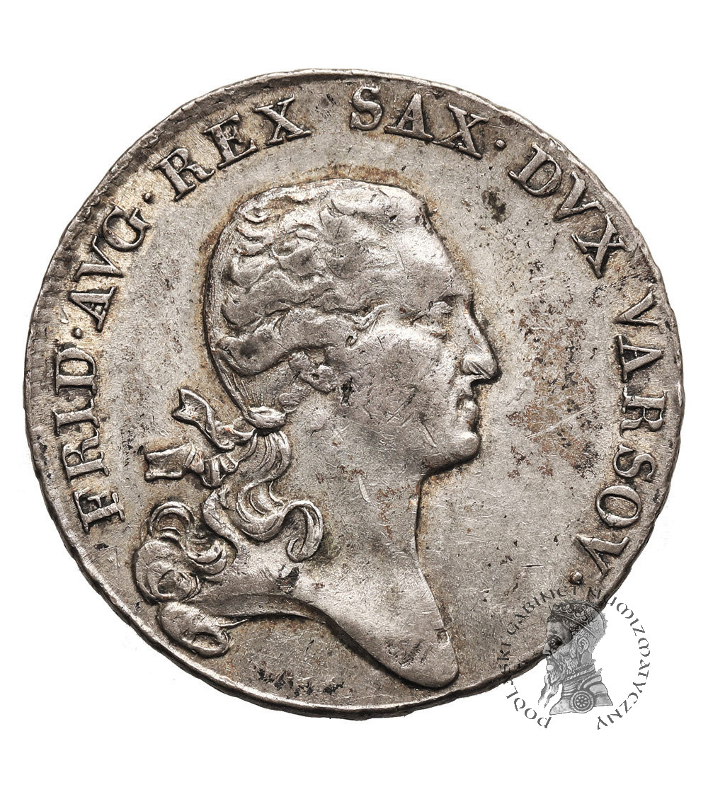 Poland. Grand Duchy of Warszawa. Friedrich August I, 1807-1814. 1/3 Talara (2 Zlotych) 1810 IS, Warszawa Mint