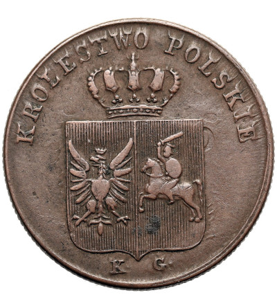 Poland. Revolution, November Uprising, 1830-1831. 3 grosze 1831 KG, Waraw Mint