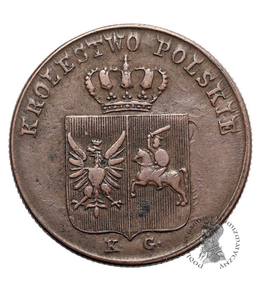 Poland. Revolution, November Uprising, 1830-1831. 3 grosze 1831 KG, Waraw Mint